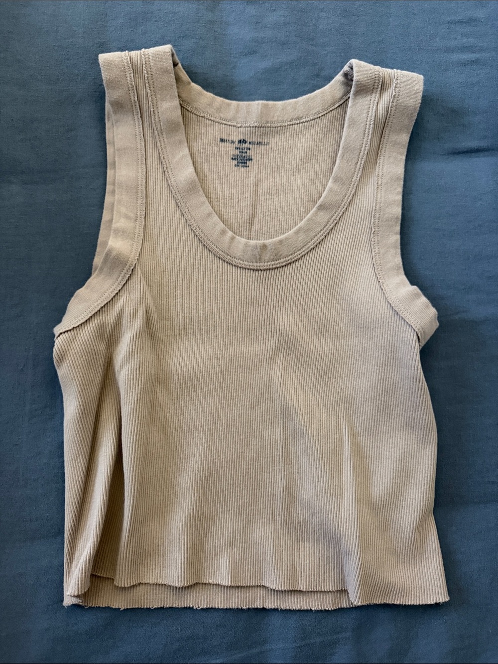 Brandy Melville light purple Ribbed Tank Top